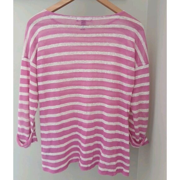 Lauren Ralph Lauren 100% Linen Blouse - Picture 6 of 8